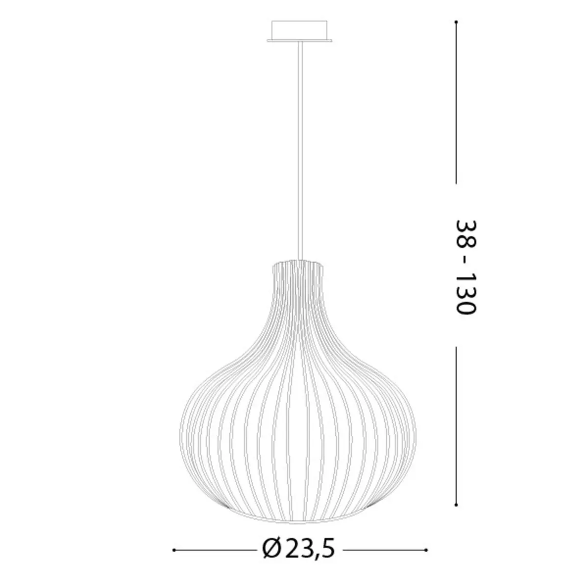 Set of two of Pendant Lights - Image 2