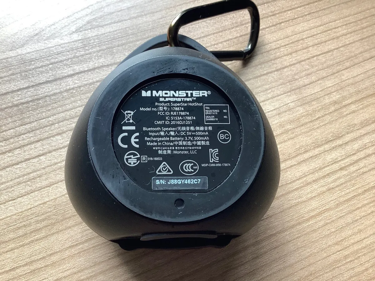 Monster Superstar Hotshot Bluetooth Speaker - Image 2