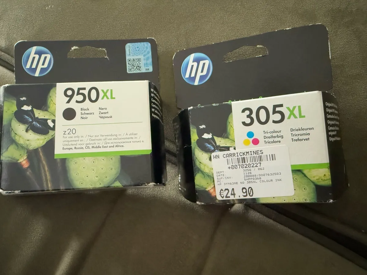 HP XL Black and Tri-colour Printer Cartridges