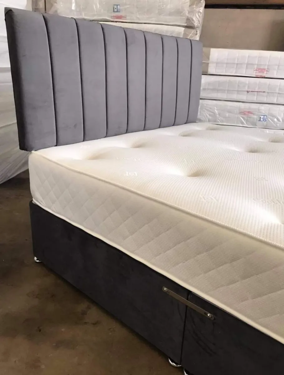 ⚜️NEW DOUBLE 4FT6 DIVAN BEDS⚜️ - Image 4