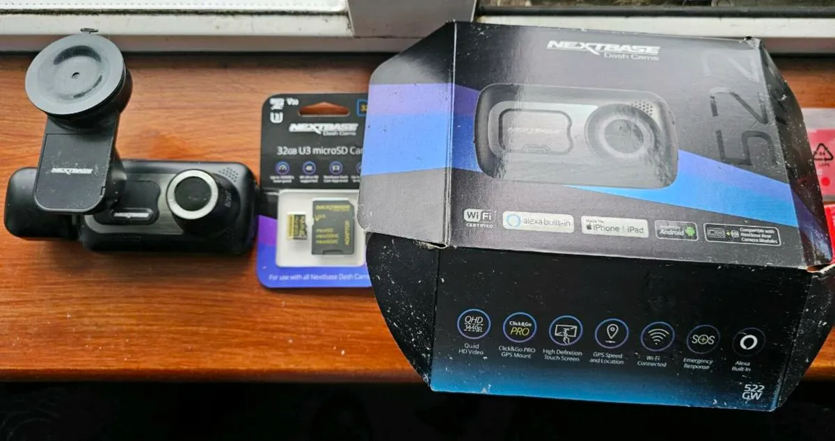 Nextbase 522GW dashcam - Image 1