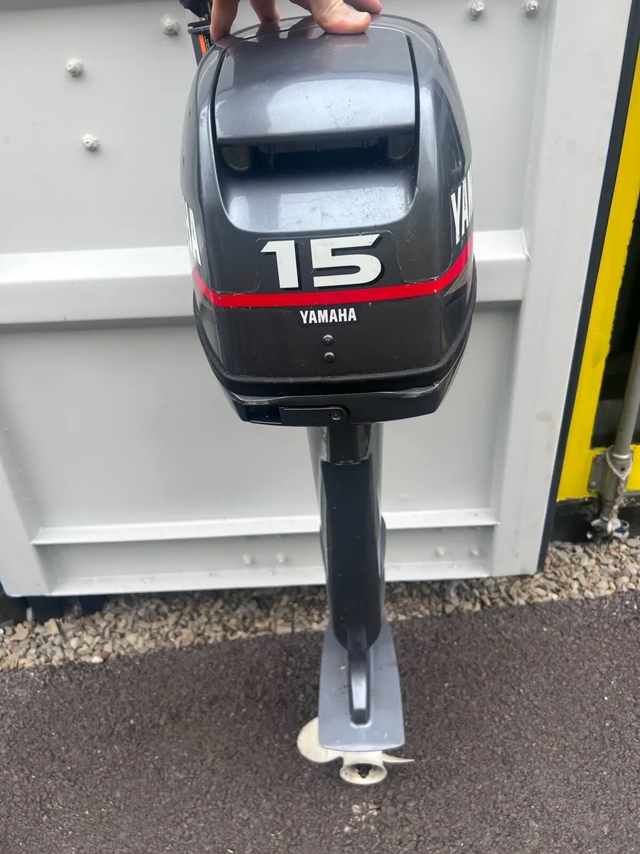 Yamaha 15HP Outboard Engine - Image 2