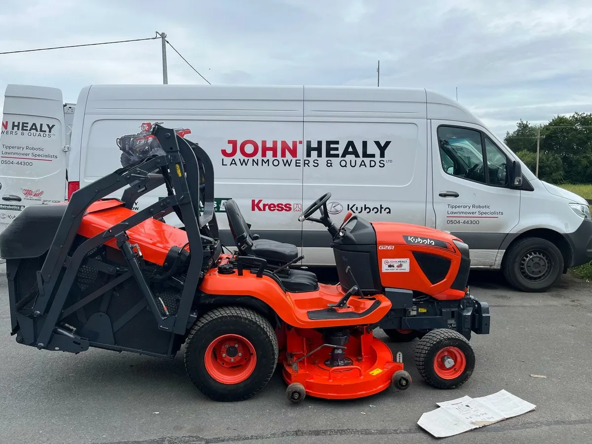 Kubota G261 mower - Image 2