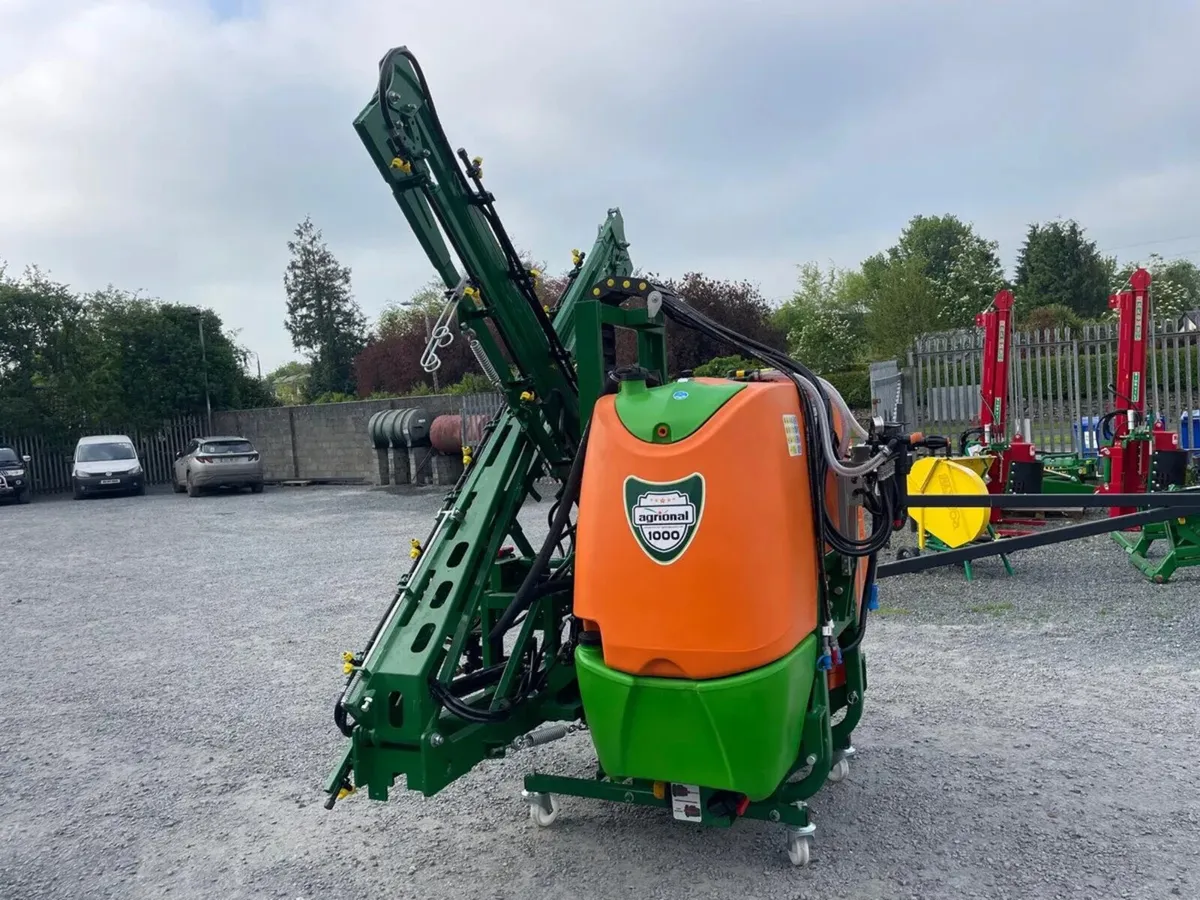 Agrional 1000 Litre Sprayer C/W 15 Metre Booms - Image 3