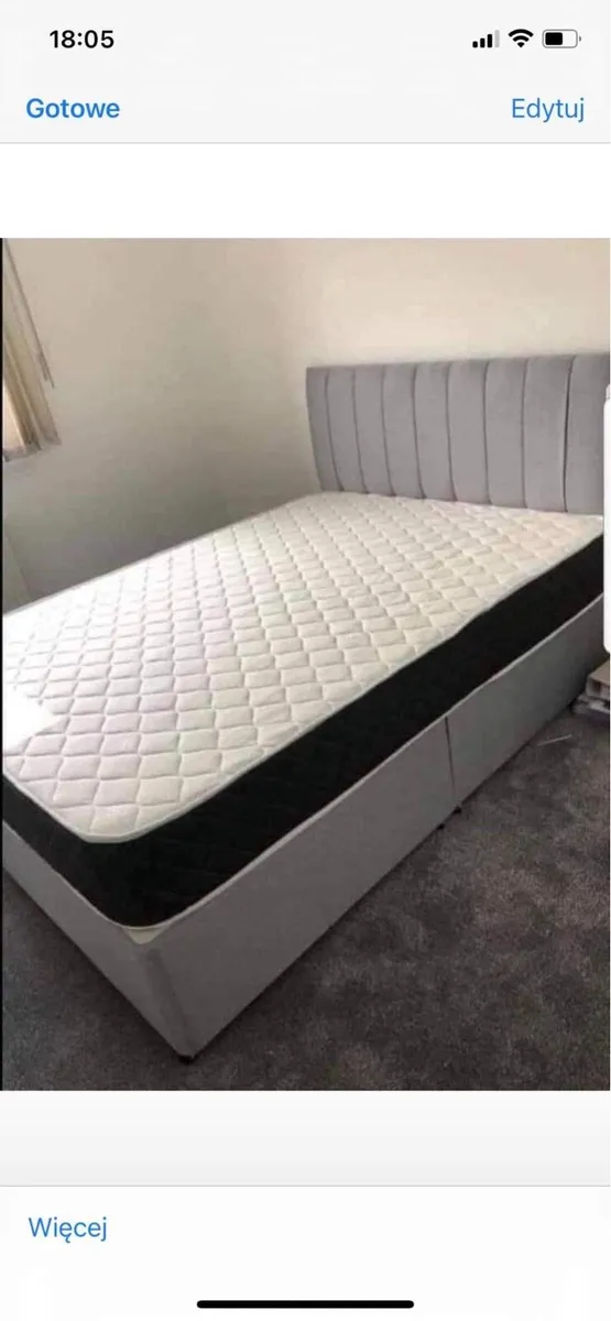 ⚜️NEW 4FT6 DOUBLE DIVAN BEDS AVAILABLE⚜️ - Image 2