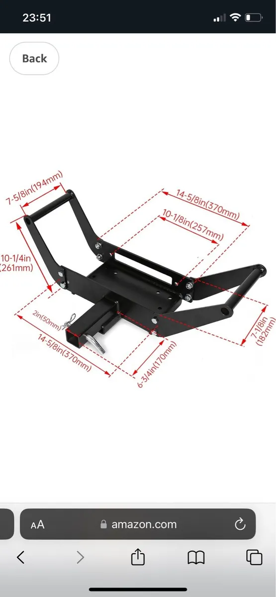 Winch and mount 450 - Image 2