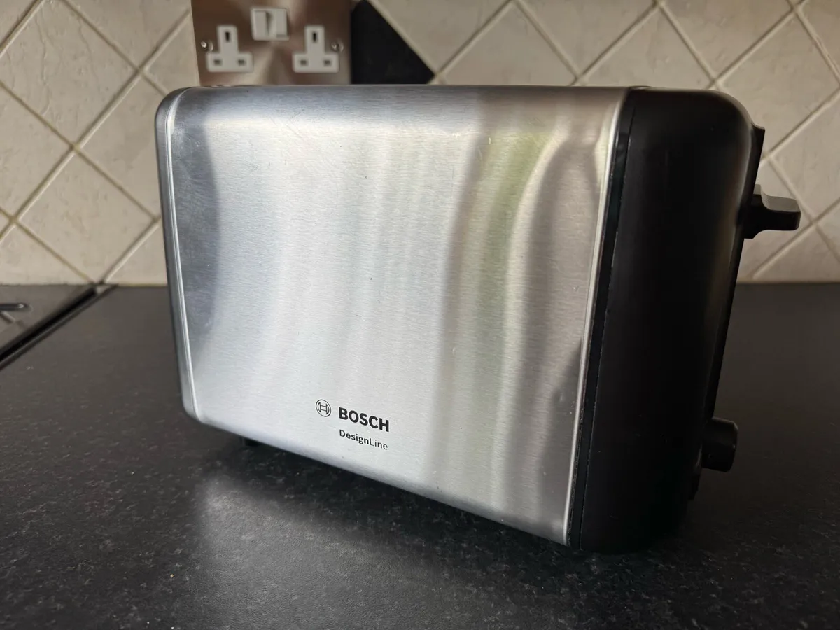 Bosch DesignLine Stainless Steel Toaster - Image 1