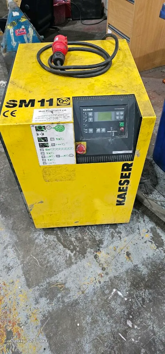 Kaeser SM11 Screw compressor - Image 1