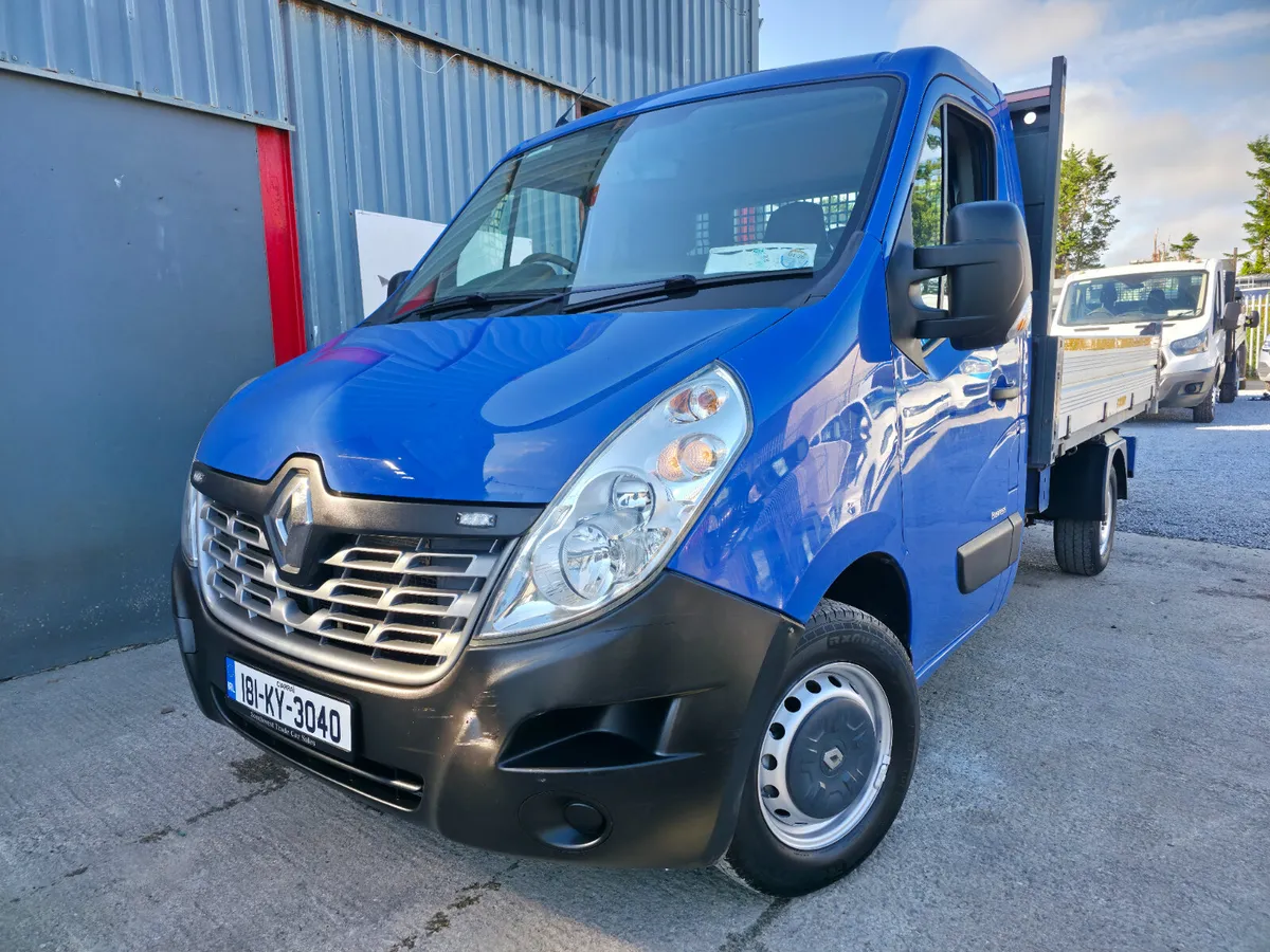 2018 Renault Master Tipper ** DOE 02-26 TAX 01-26* - Image 1