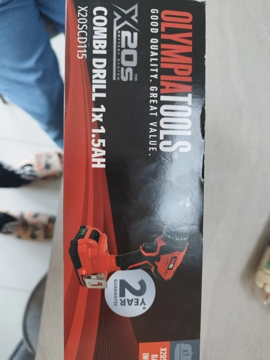 combi drill 1 x 1.5 amp - Image 2