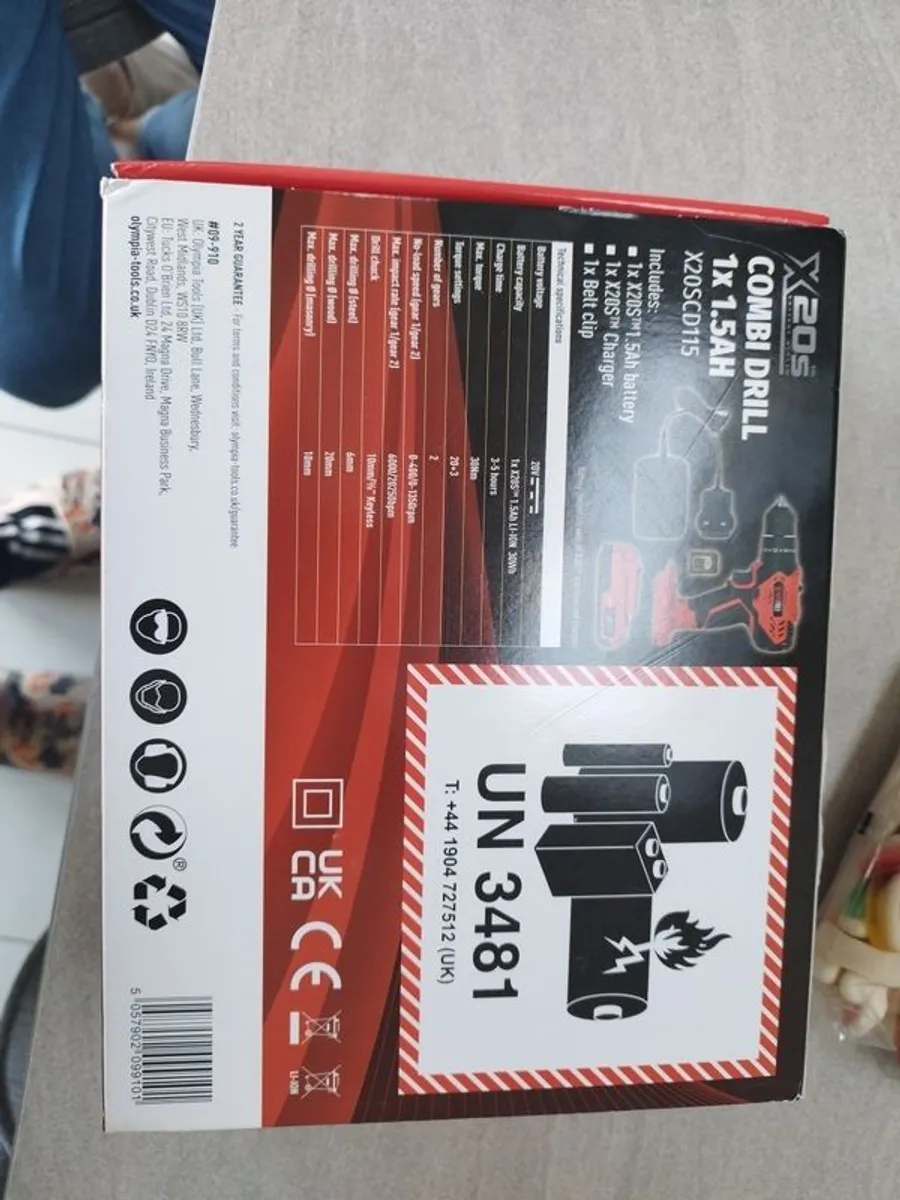 combi drill 1 x 1.5 amp - Image 3