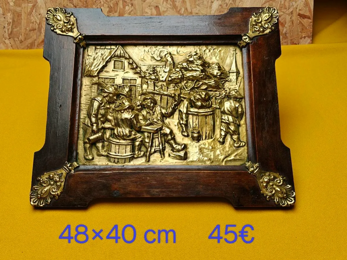 Carved wood pictures - Image 4