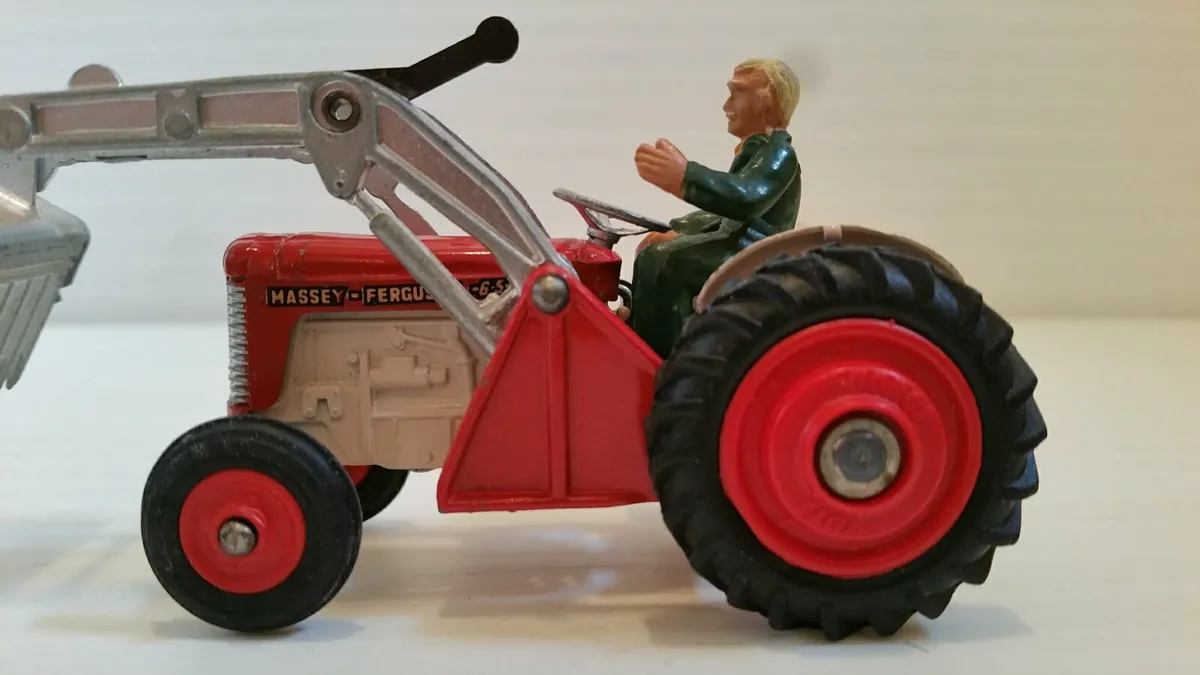 Corgi Massey Ferguson 65 and implements - Image 4