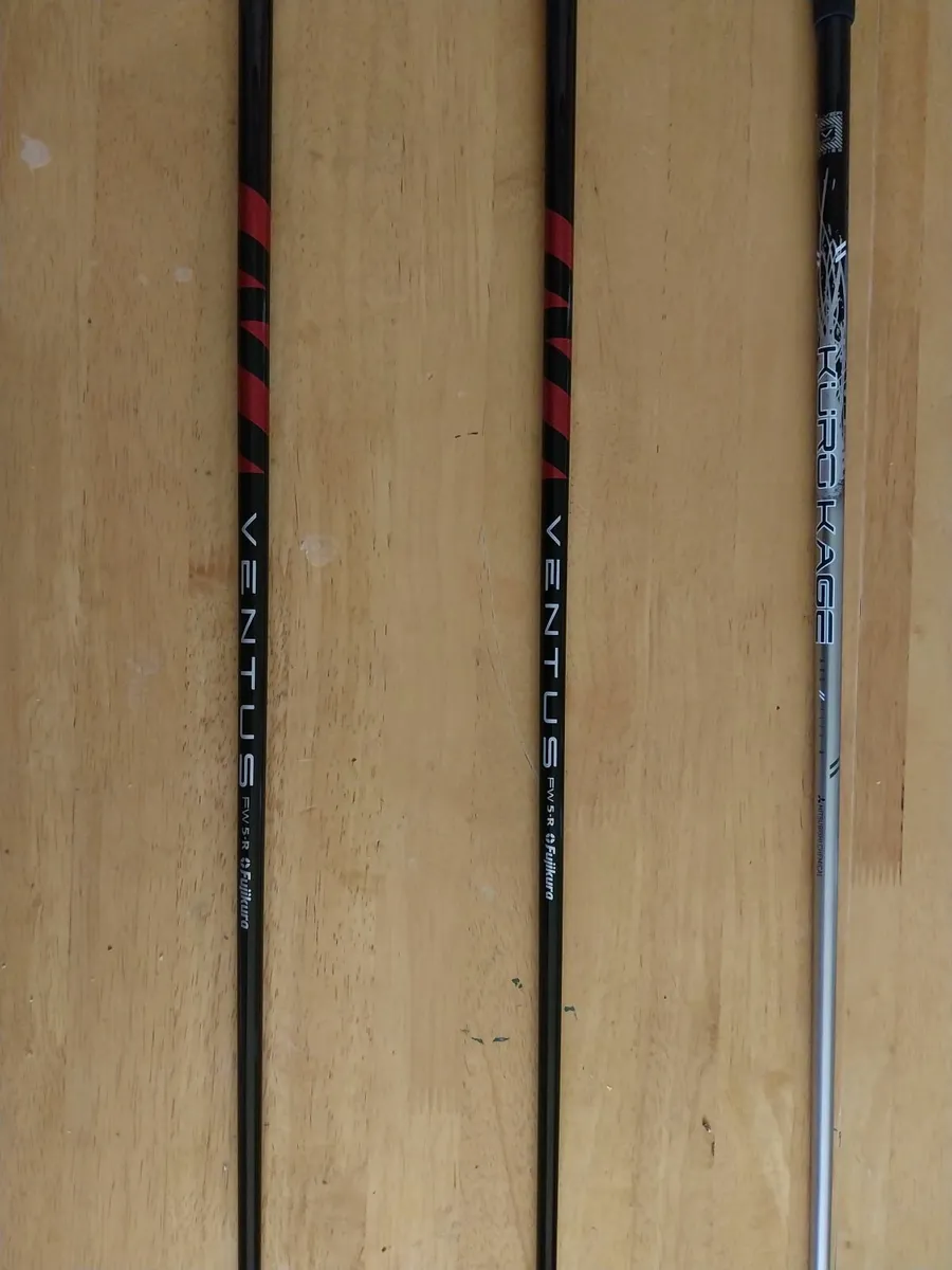 Left -Taylor Made Stealth Clubs Driver, 3 & 5 Wood - Image 4
