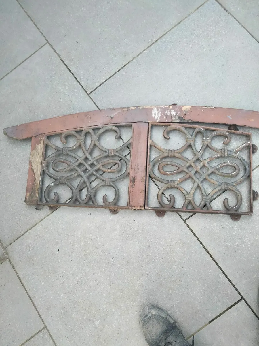 Garden seat back