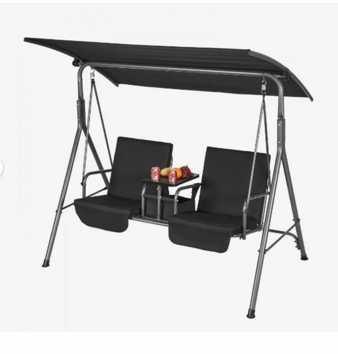 2-Seat Patio Swing Chair Outdoor Patio - Image 1