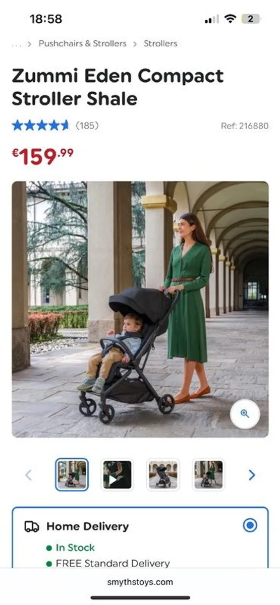 Zummi eden compact stroller - Image 1