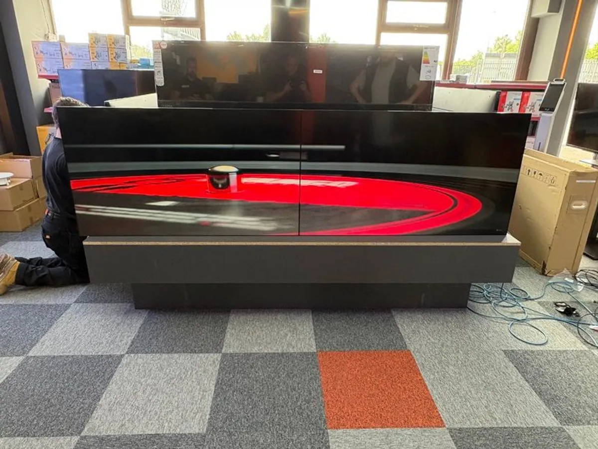 2 X55" Video Wall Super Thin Bezel - Image 1