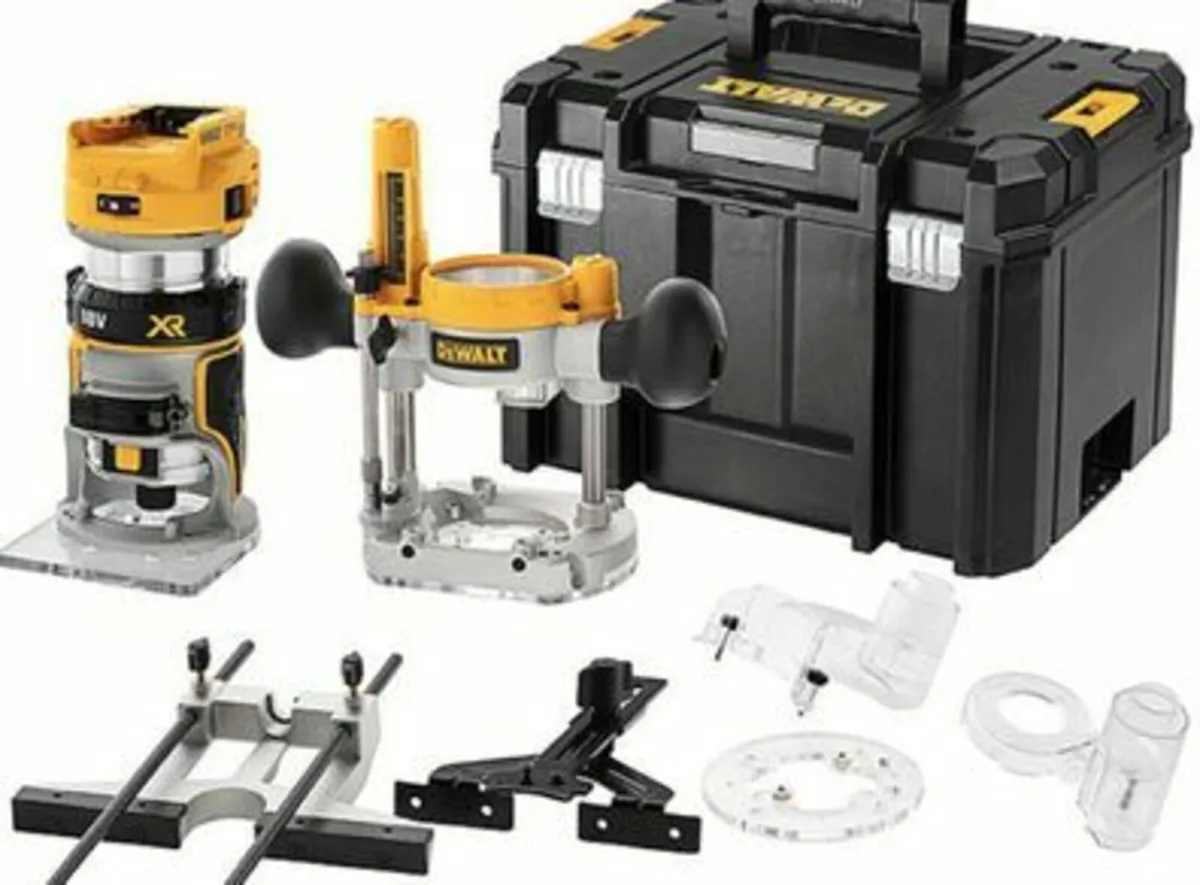 DeWalt DCW604NT 18v XR Li-ion BL Router with Base