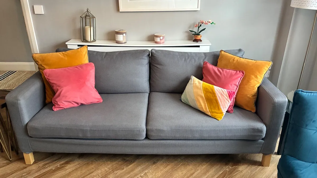 IKEA Karlstad 3 seater couch - Image 1