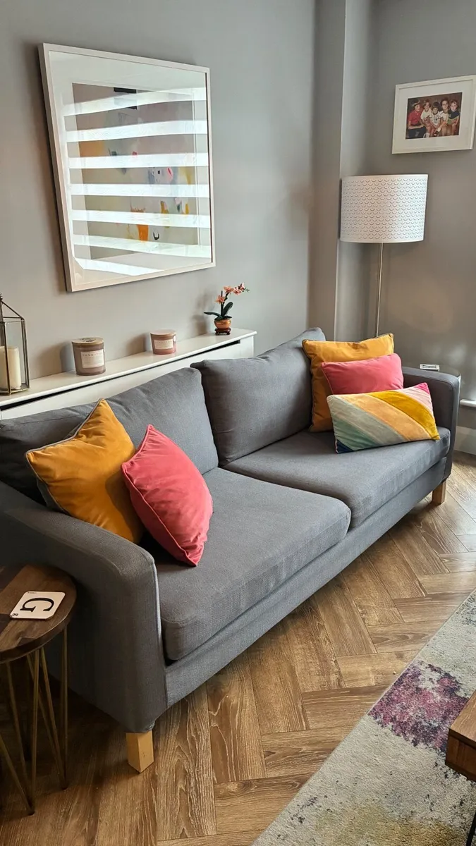 IKEA Karlstad 3 seater couch - Image 2