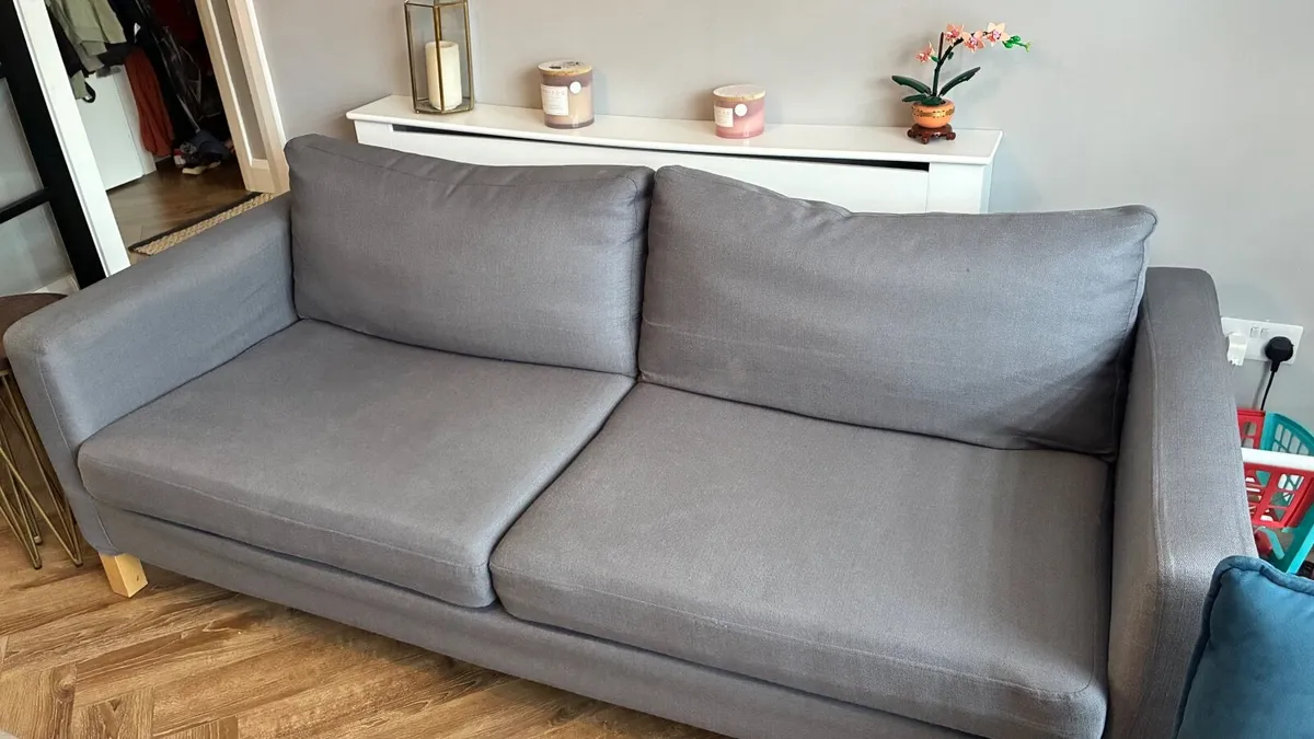 IKEA Karlstad 3 seater couch - Image 3