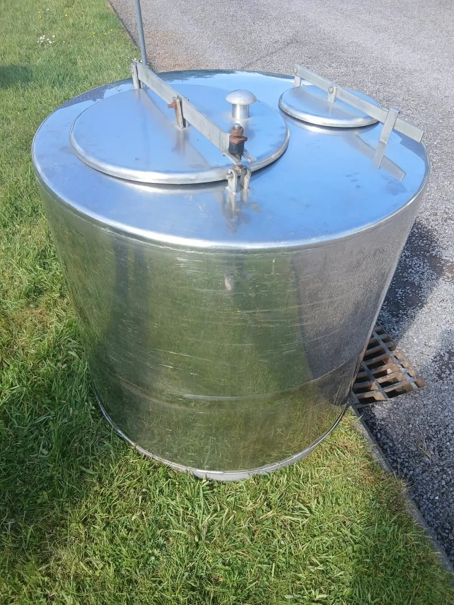 Milk/ Water Stainless Tank 100gls - Image 3