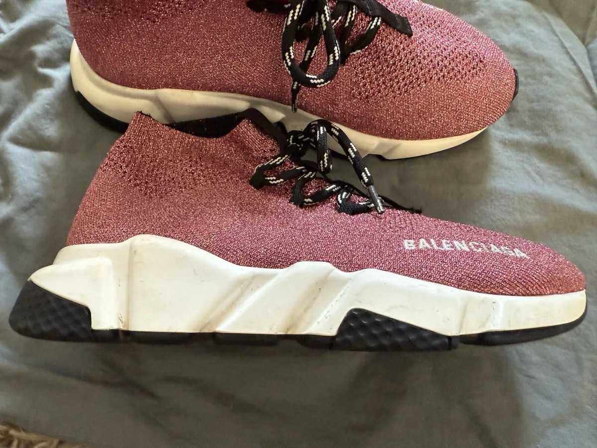 Balenciaga Speed glitter trainers size 37 - Image 3