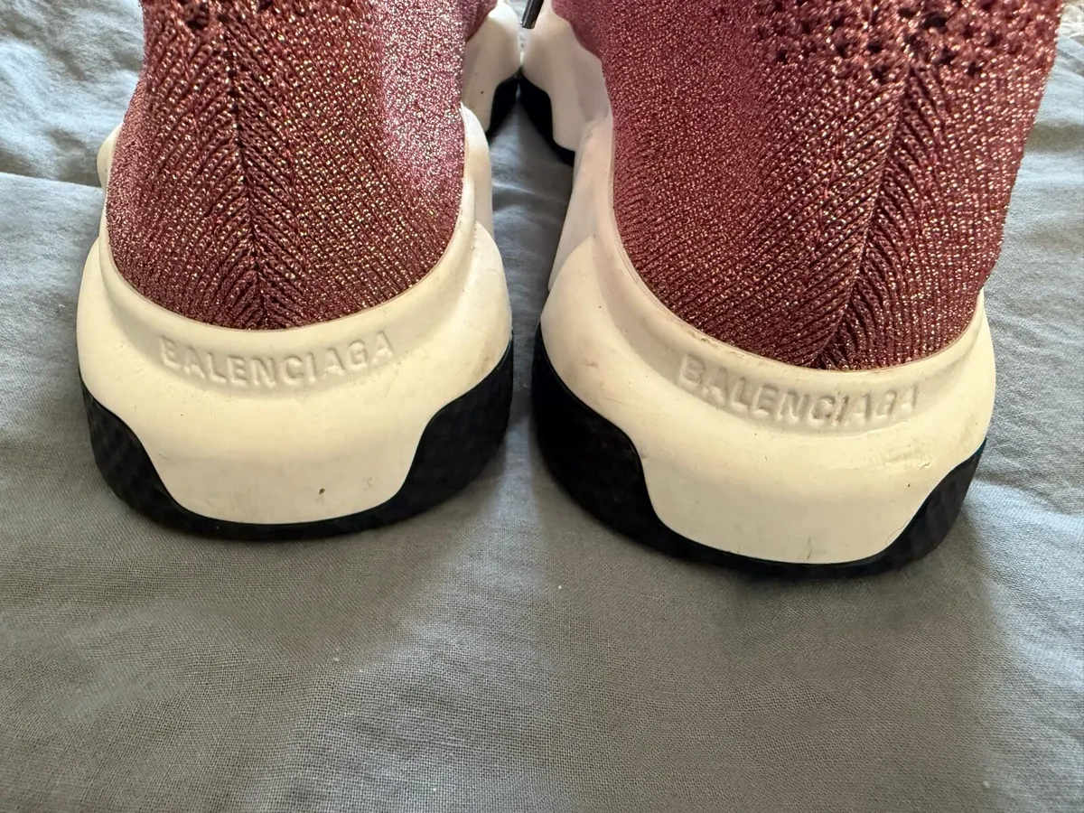 Balenciaga Speed glitter trainers size 37 - Image 4