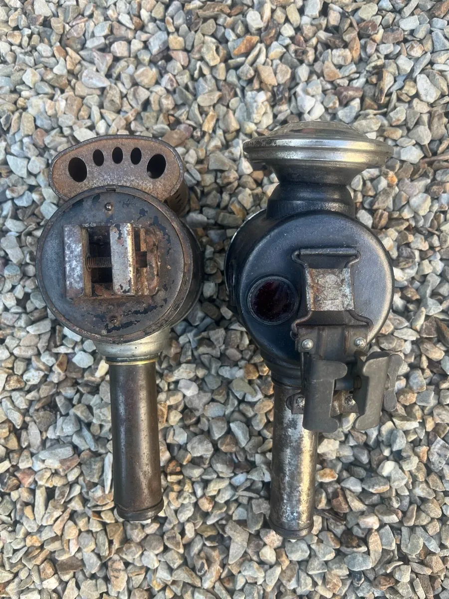 Antique Bicycle Candle Lamps - Image 2