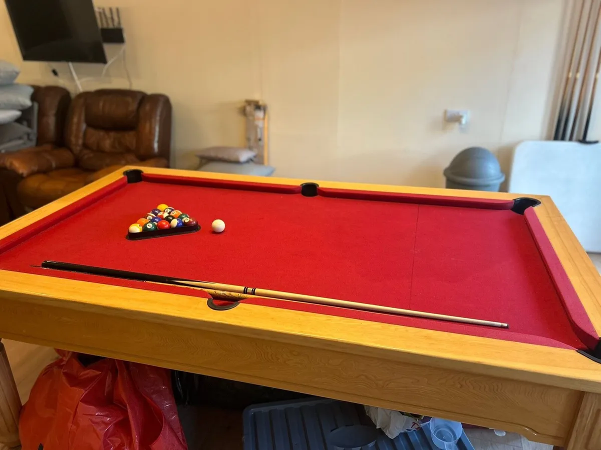 Full size pool table - Image 3