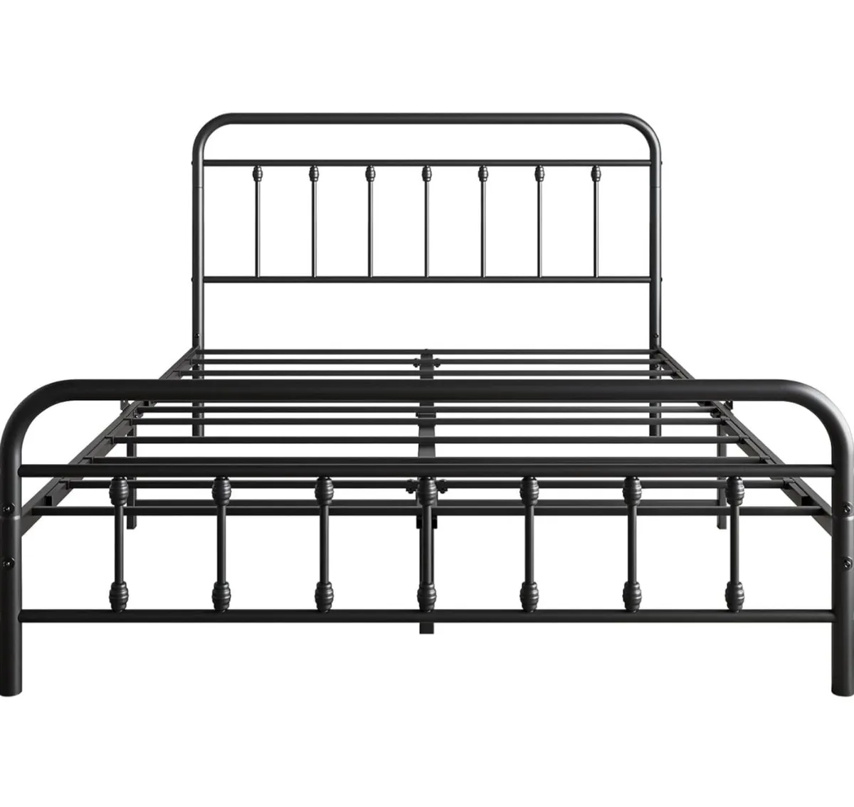 King Size Bed Frame with Headboard and Footboard S - Image 2