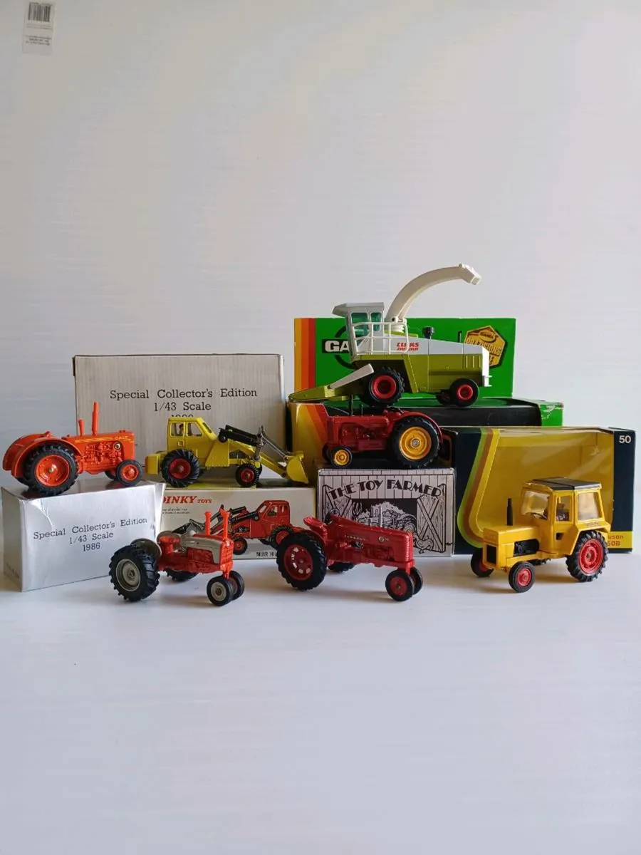 Model tractors Claas Jaguar Massey Ford Muir Hill - Image 1