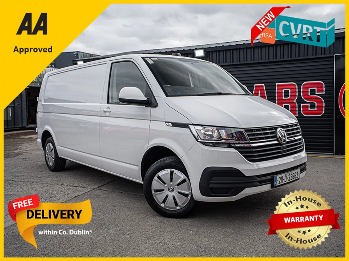 2021 VW Transporter 2.0tdi/High spec/Irish/Warrant - Image 1