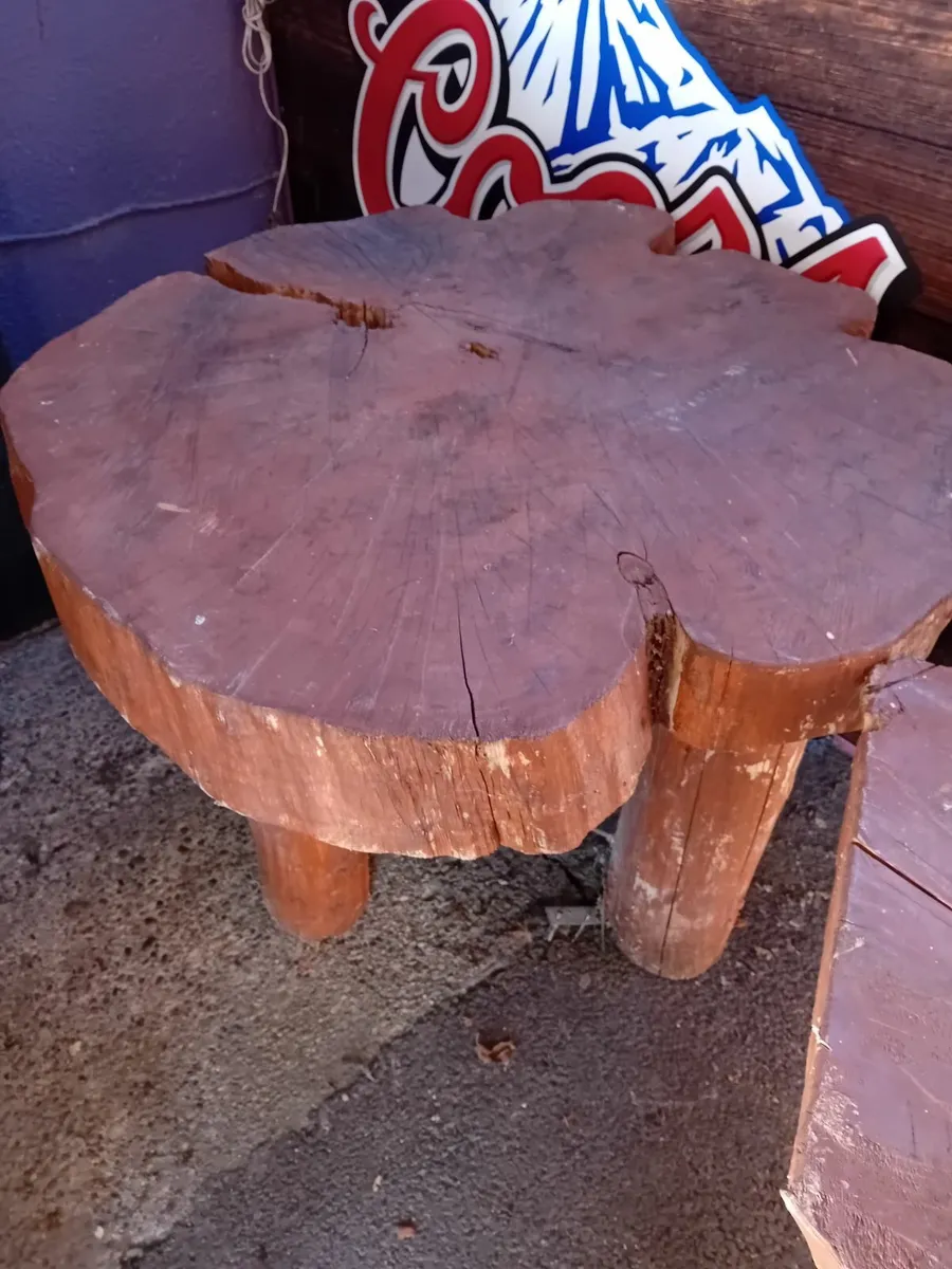 Tree top wooden tables - Image 3