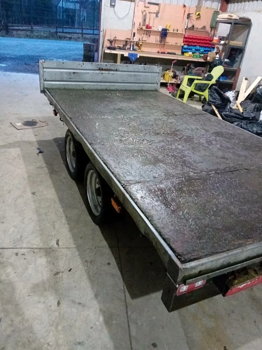 **10x5**--Indespension Flat Builder bed Trailer-- - Image 2