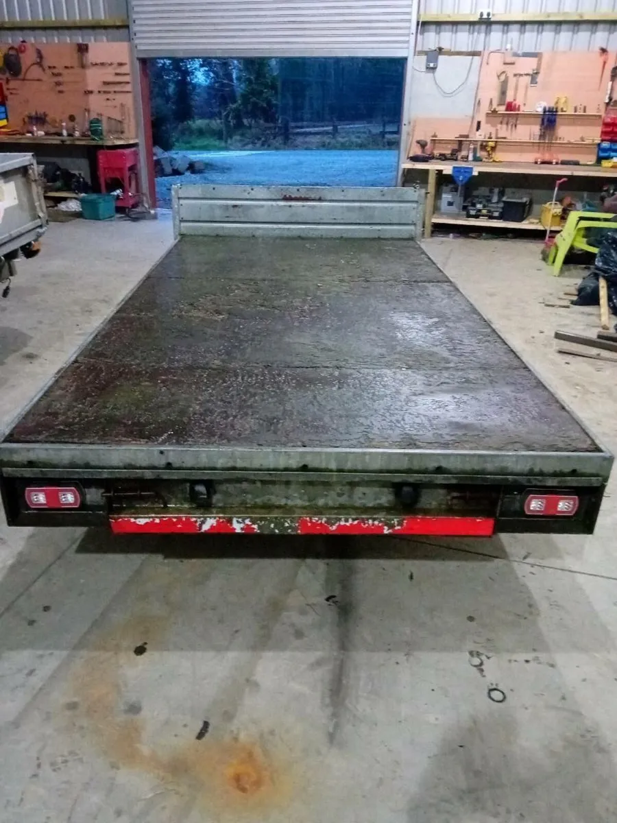 **10x5**--Indespension Flat Builder bed Trailer-- - Image 3