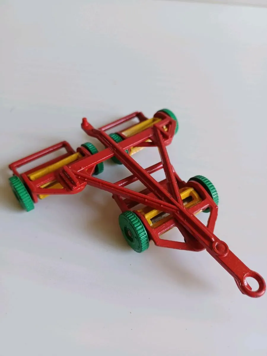 Dinky model tractor implements from 1950s - Image 2