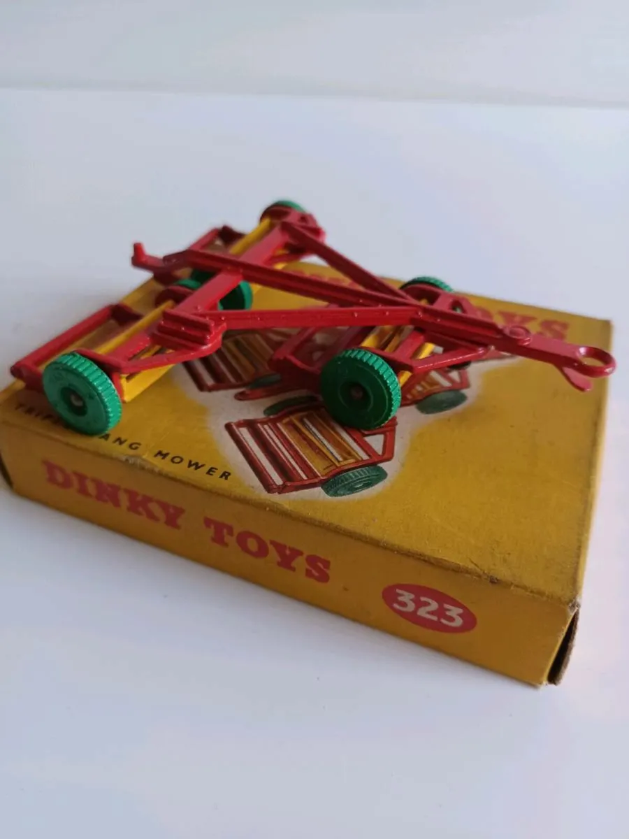 Dinky model tractor implements from 1950s - Image 3