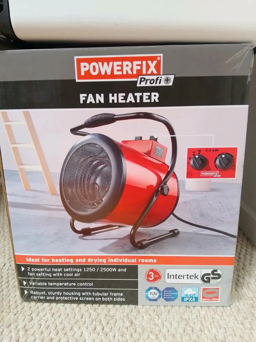 INDUSTRIAL FAN HEATER - Image 1