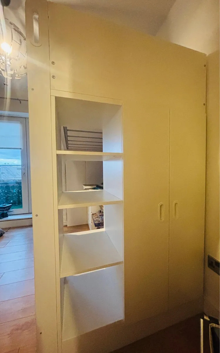 Bed with desk and storage - Image 2