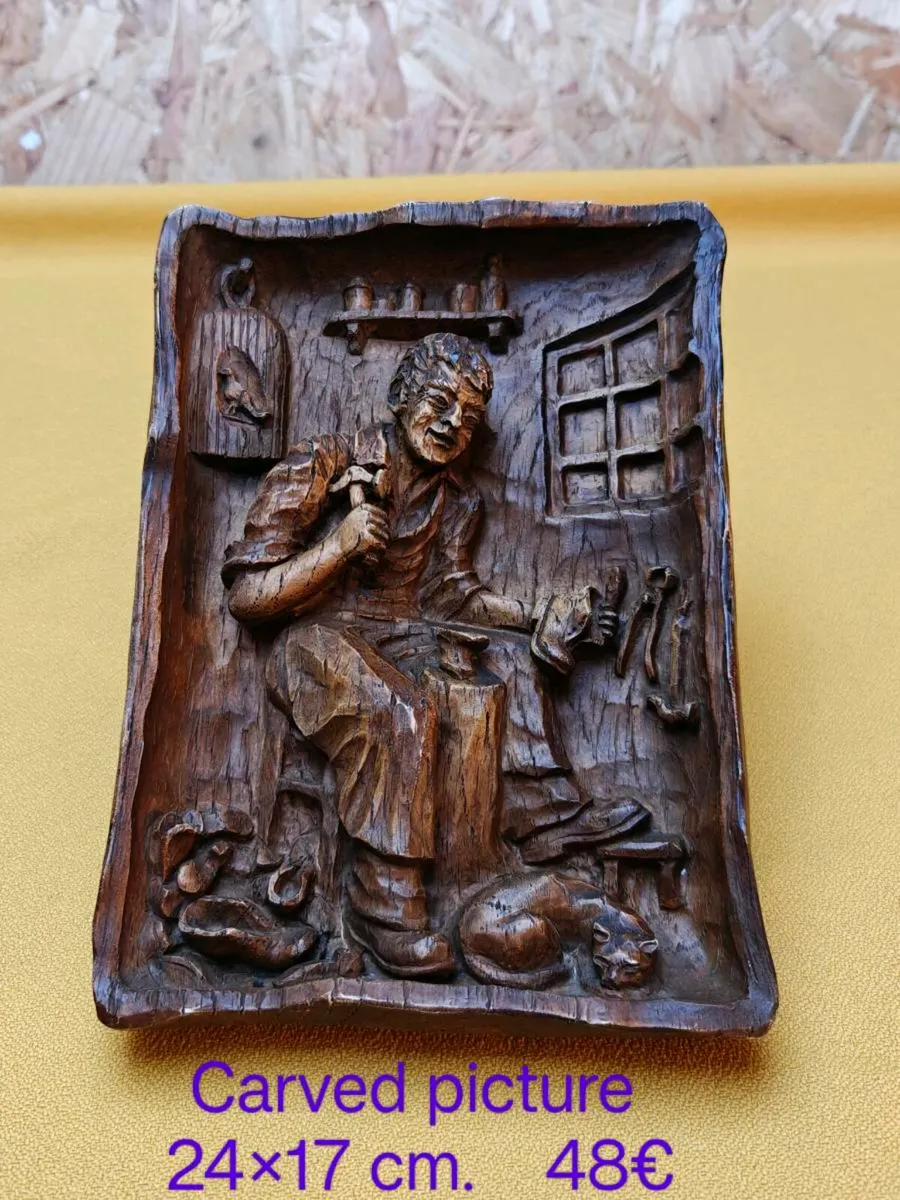 Carved picture, wall decoration