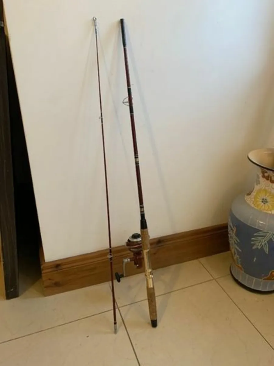Vintage 6ft fishing rod + DAM master 2 reel - Image 1