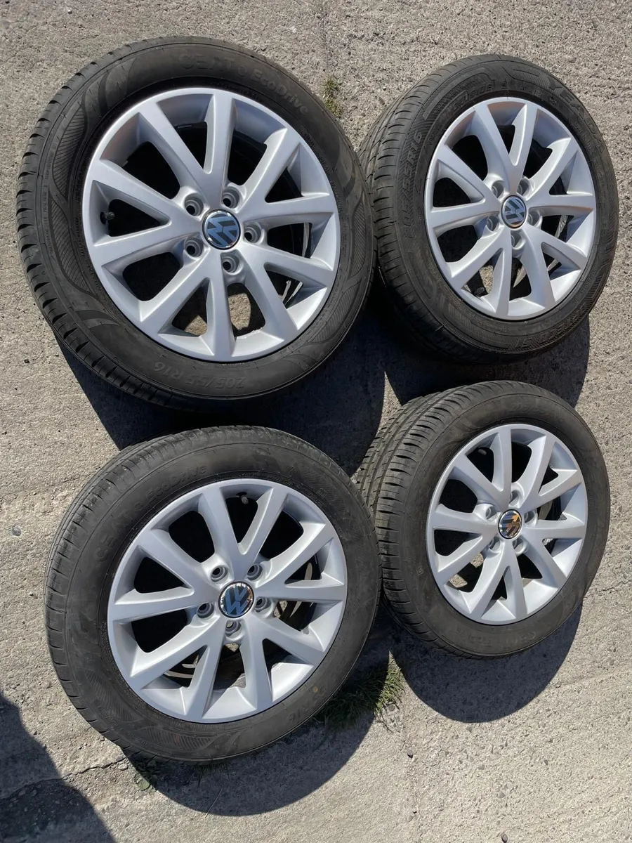 VW Passat;Skoda;Alloy Wheels&Tyres 205/55R16 - Image 3