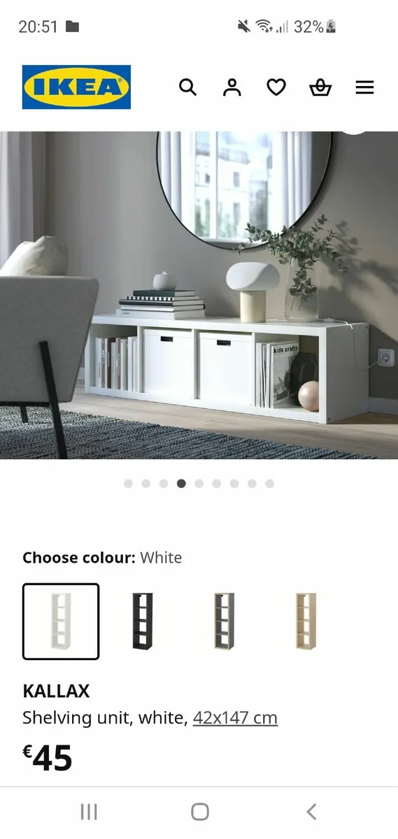 Ikea Kallax shelving unit - Image 3