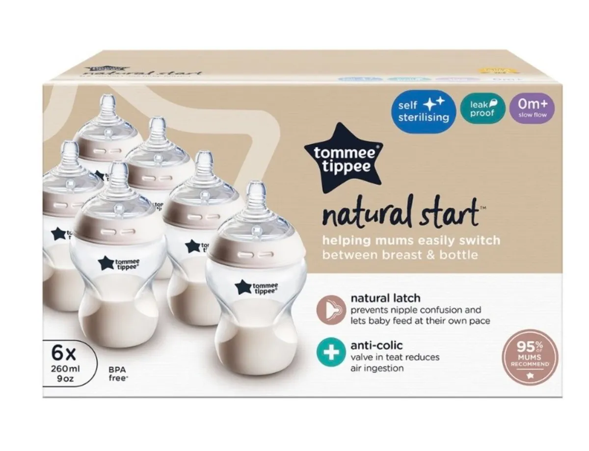 Tommy tippee steriliser and bottles - Image 2