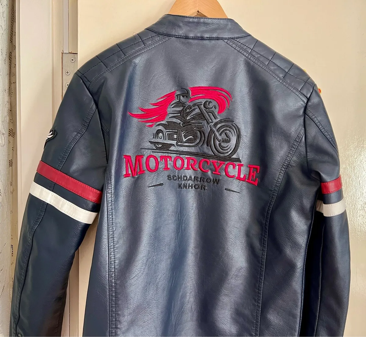 Mens Motorcycle Jacket - Image 4