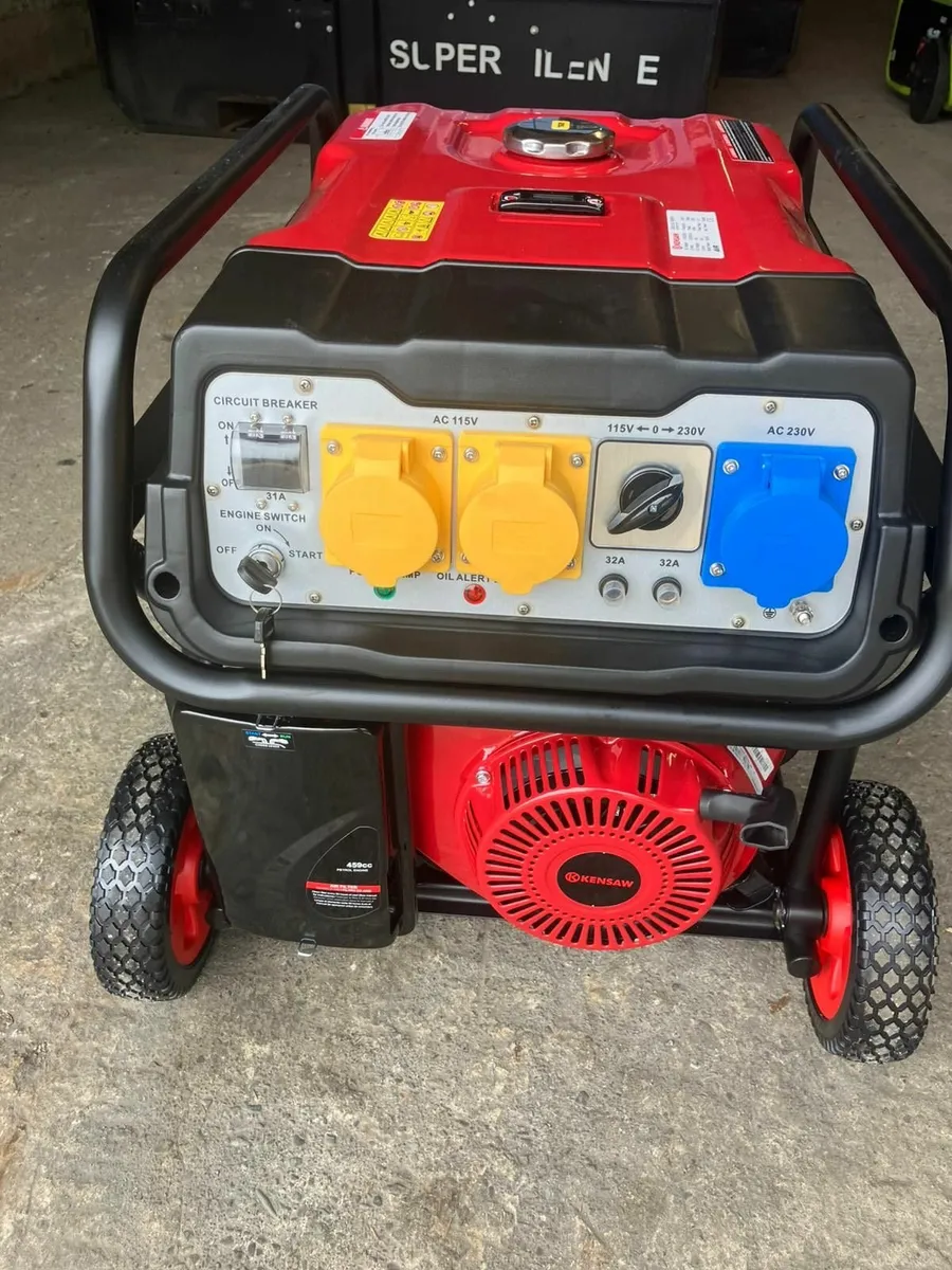 New 7.5KVA Petrol Generators - Image 4