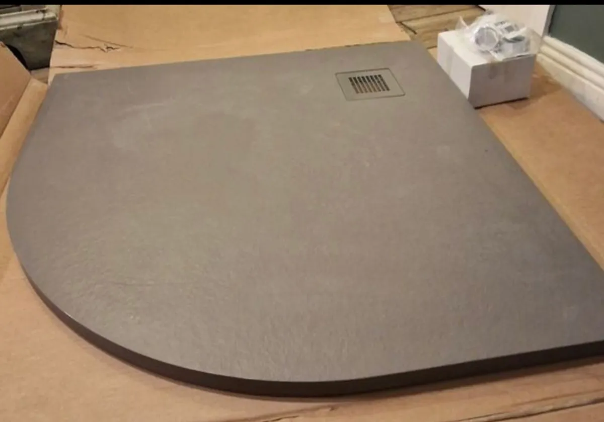 Quadrant 900 Slate Shower Tray - Image 2