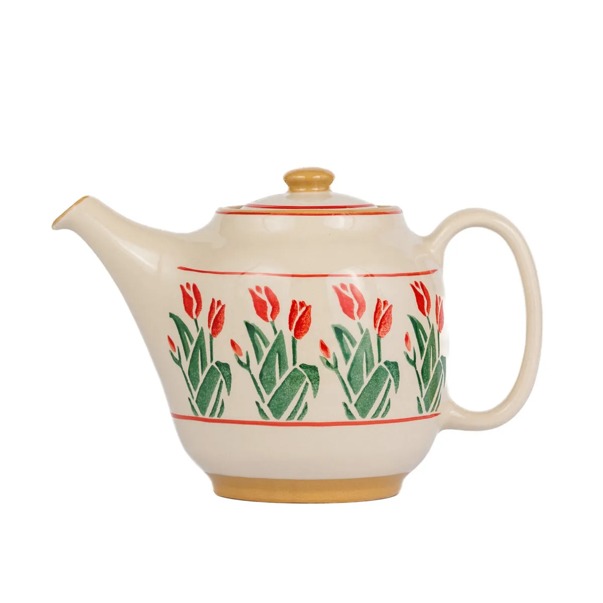 Nicholas Mosse first quality  Red Blooms teapot - Image 4